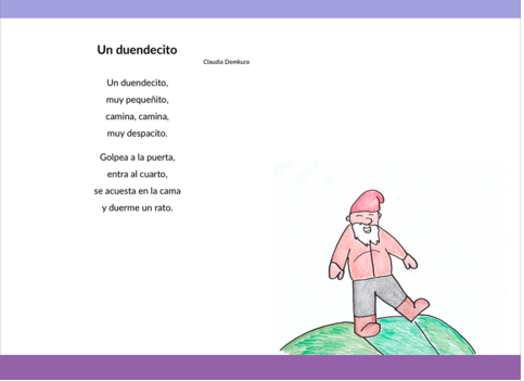 Juegos de dedos página de ejemplo